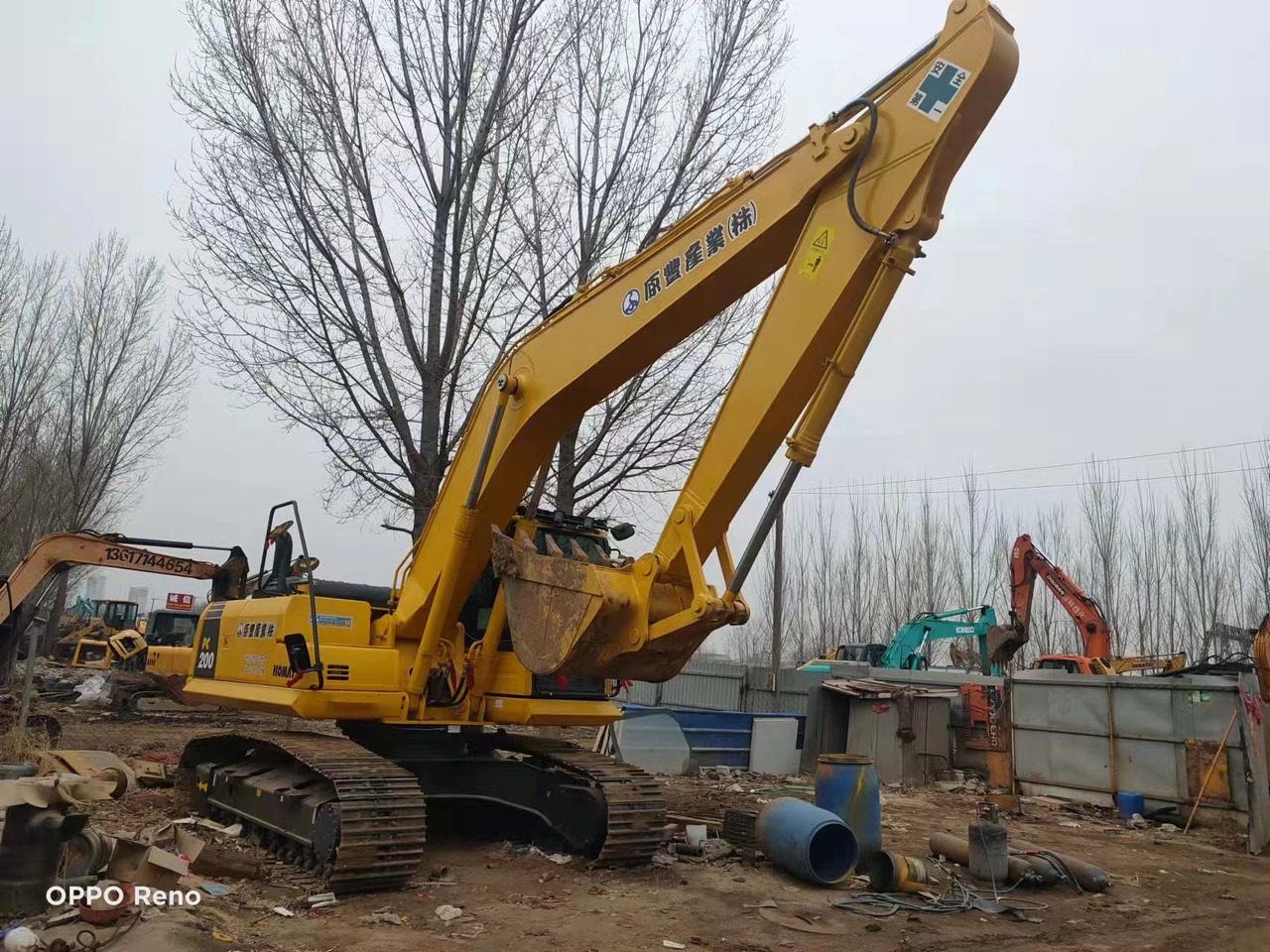 KOMATSU PC200-8 - Колесен багер: снимка 3 KOMATSU PC200-8 - Колесен багер: снимка 3