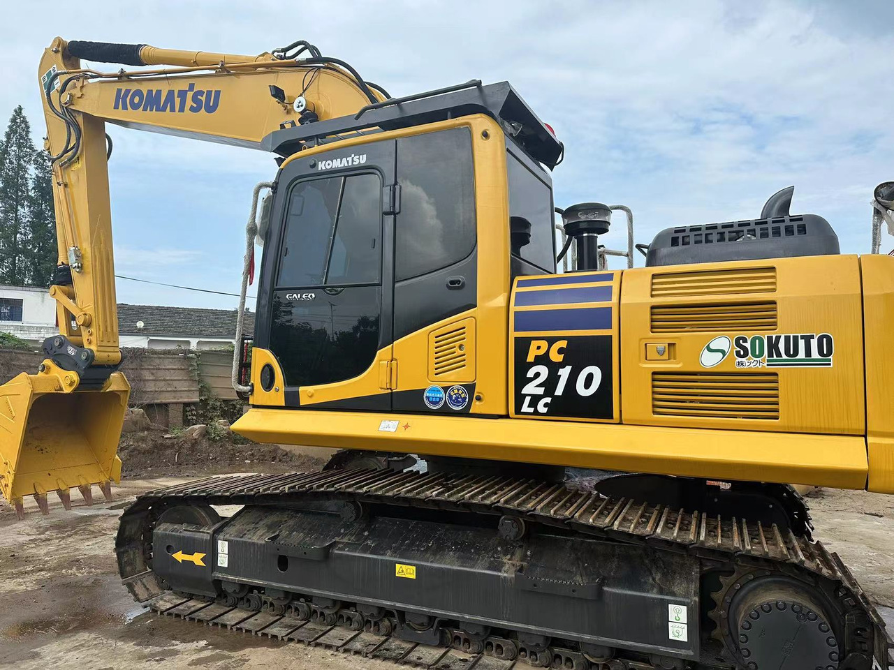 KOMATSU PC210-8 - Верижен багер: снимка 4 KOMATSU PC210-8 - Верижен багер: снимка 4