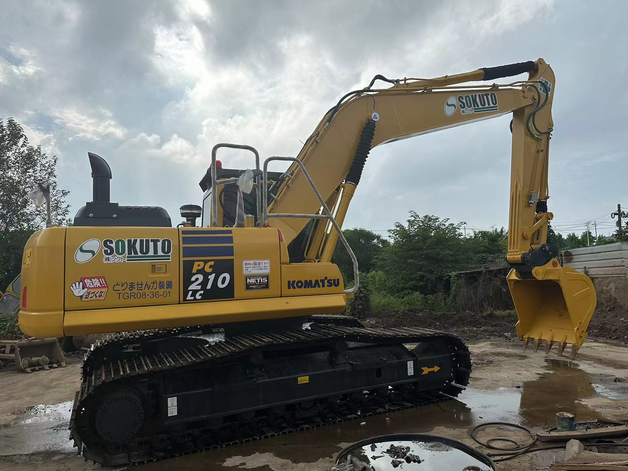 KOMATSU PC210-8 - Верижен багер: снимка 3 KOMATSU PC210-8 - Верижен багер: снимка 3