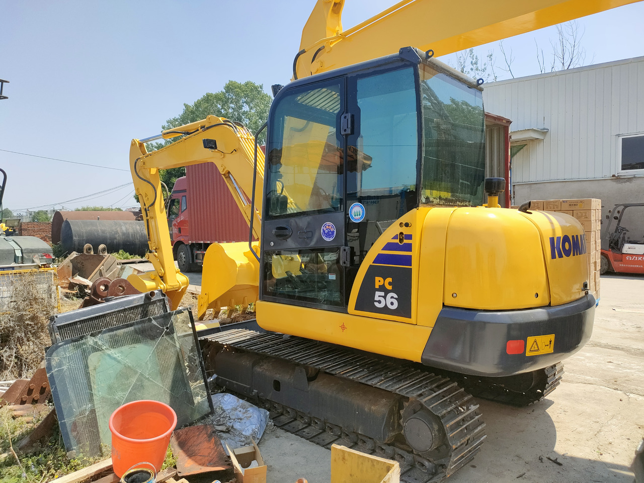 KOMATSU PC56-7 - Верижен багер: снимка 4 KOMATSU PC56-7 - Верижен багер: снимка 4