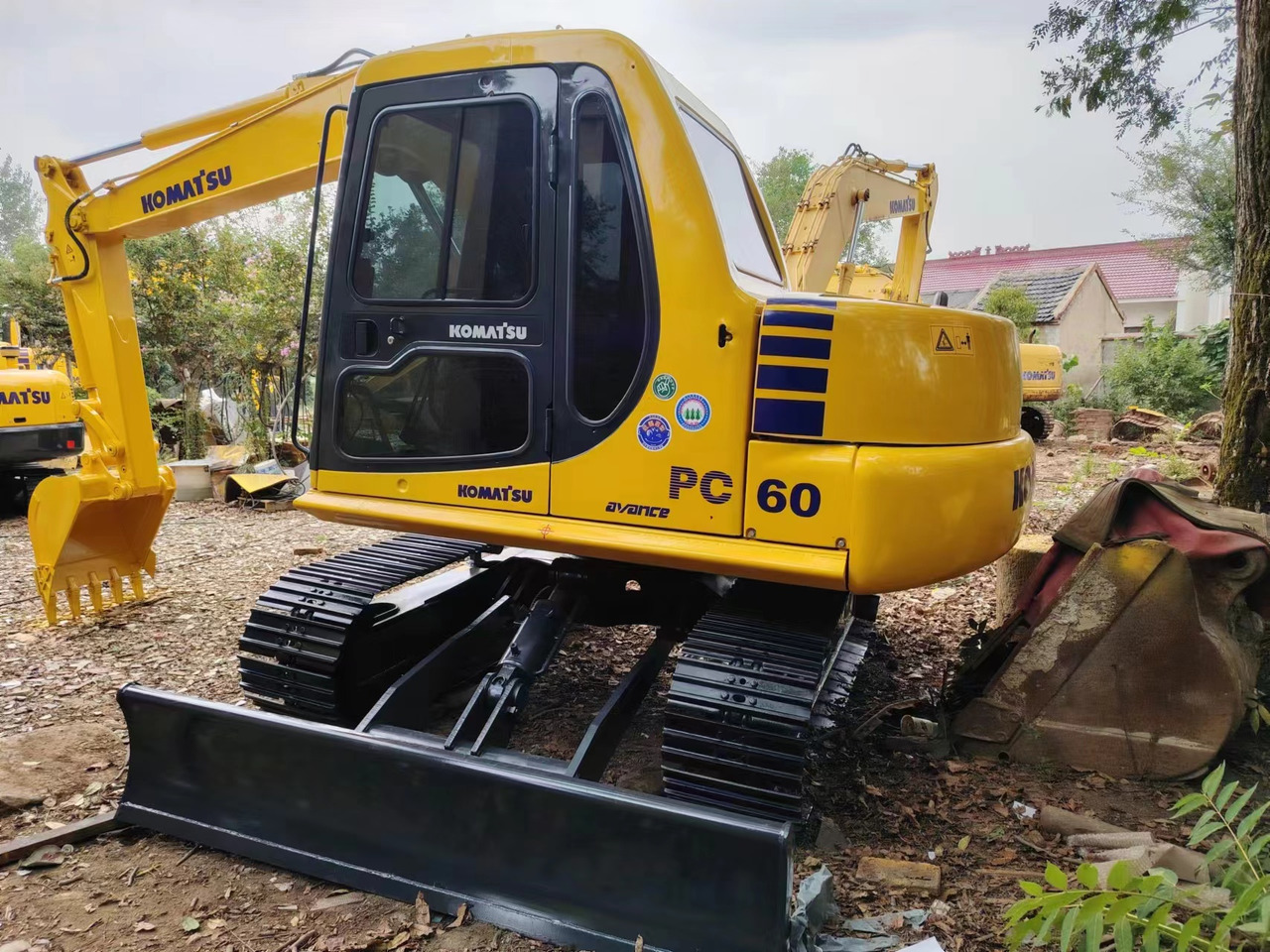 KOMATSU PC60-7 - Верижен багер: снимка 2 KOMATSU PC60-7 - Верижен багер: снимка 2