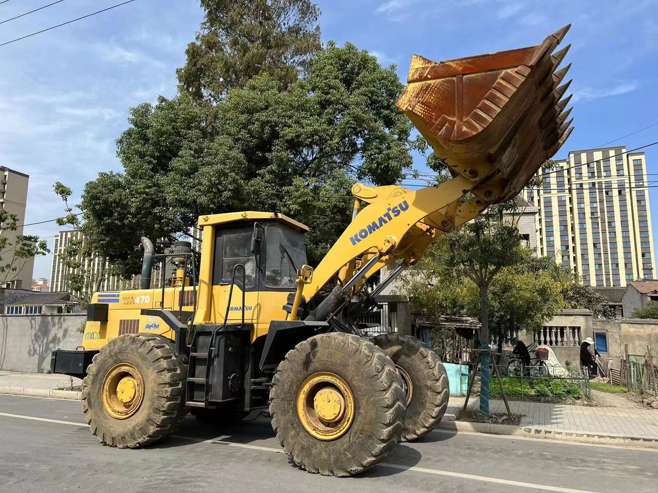 KOMATSU WA470-3 - Колесен товарач: снимка 5 KOMATSU WA470-3 - Колесен товарач: снимка 5