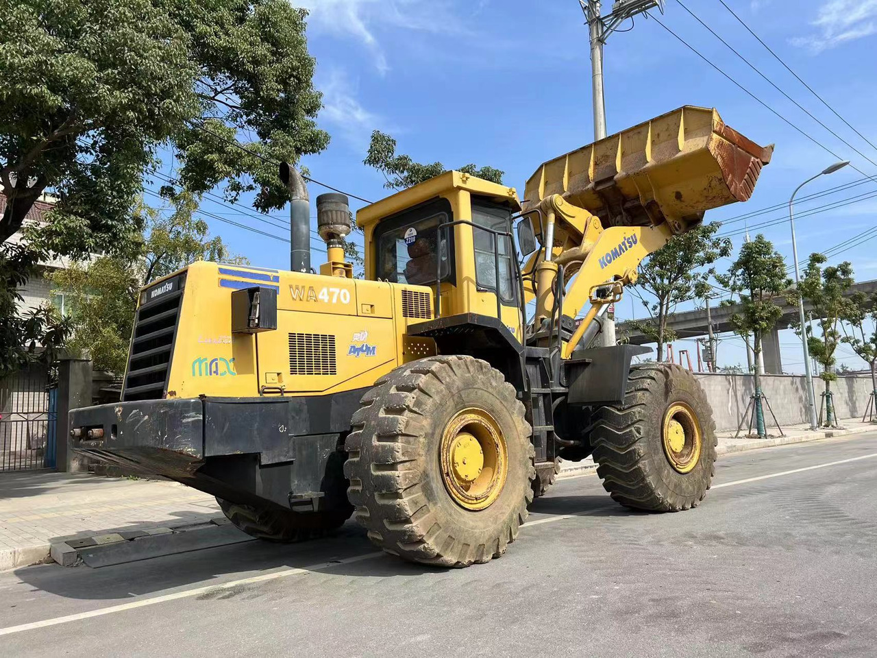 KOMATSU WA470-3 - Колесен товарач: снимка 3 KOMATSU WA470-3 - Колесен товарач: снимка 3
