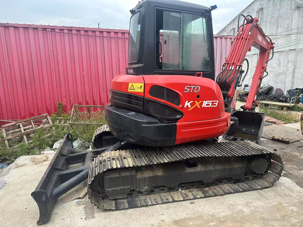 KUBOTA KX163 - Мини багер: снимка 4 KUBOTA KX163 - Мини багер: снимка 4