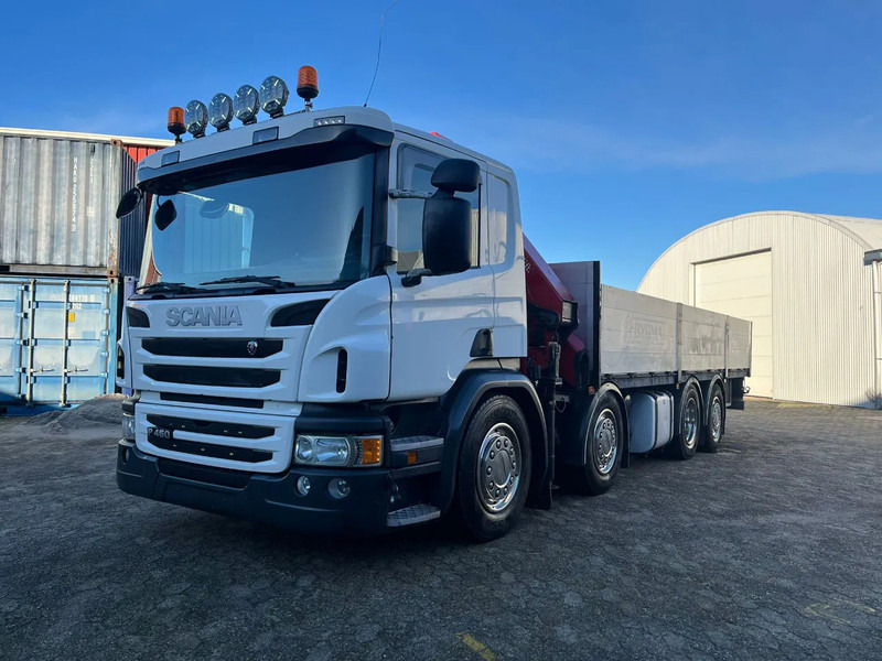 Scania P450 P450 HMF 2620-K6 - Камион с кран: снимка 2 Scania P450 P450 HMF 2620-K6 - Камион с кран: снимка 2