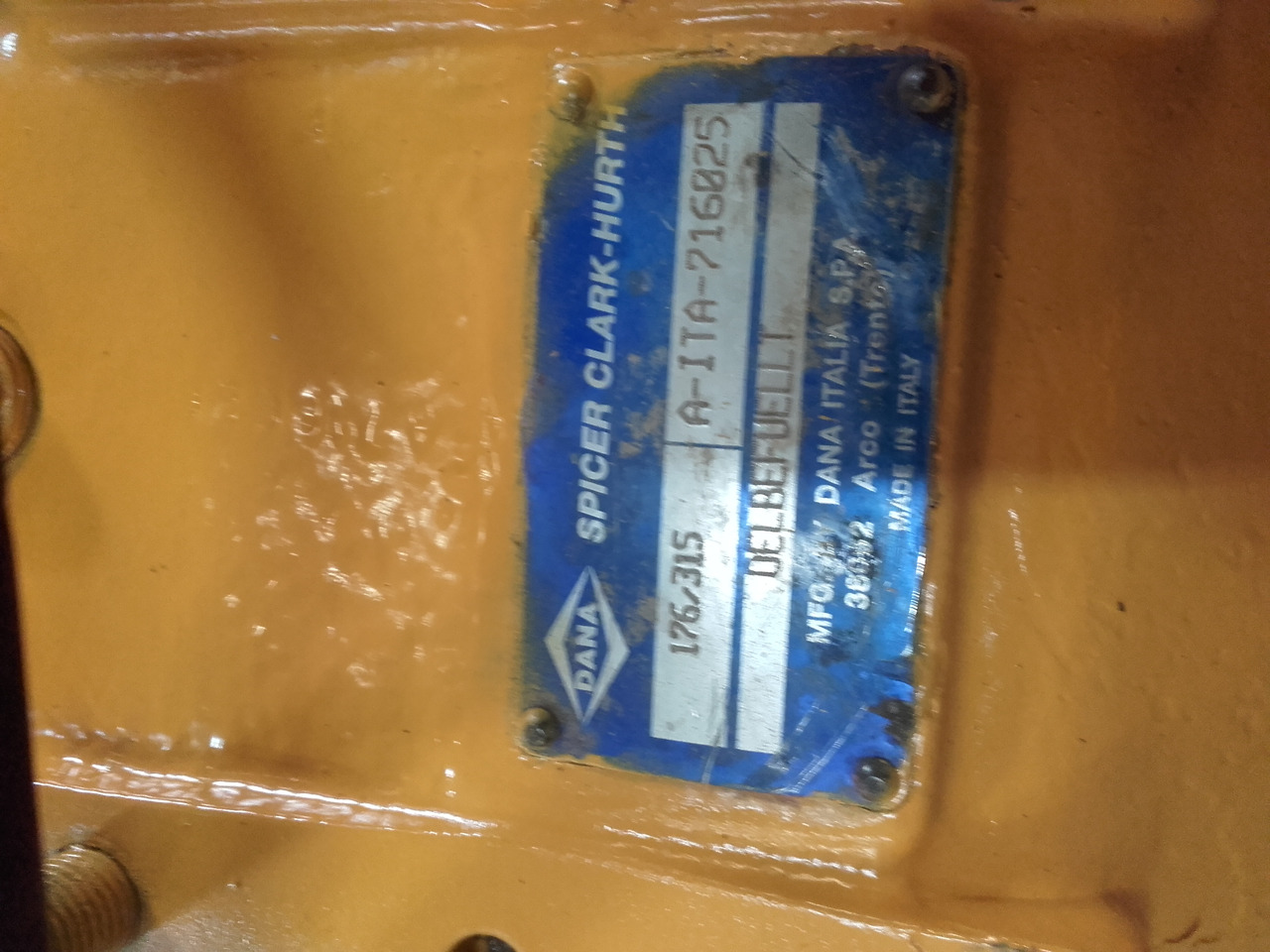 Most Mecalac Clark Hurth 176/315 - Ос и части за Строителна техника: снимка 1 Most Mecalac Clark Hurth 176/315 - Ос и части за Строителна техника: снимка 1