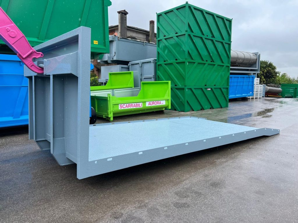 CONTAINER A PIANALE SENZA SPONDE CON CODA A ZERO P - Мултилифт контейнер: снимка 1 CONTAINER A PIANALE SENZA SPONDE CON CODA A ZERO P - Мултилифт контейнер: снимка 1