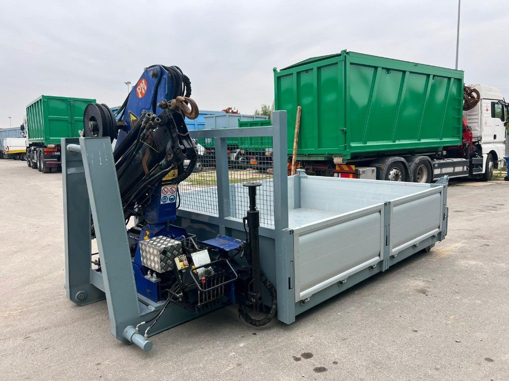 CONTAINER SCARRABILE NUOVO A PIANALE CON GRU - Мултилифт контейнер: снимка 5 CONTAINER SCARRABILE NUOVO A PIANALE CON GRU - Мултилифт контейнер: снимка 5