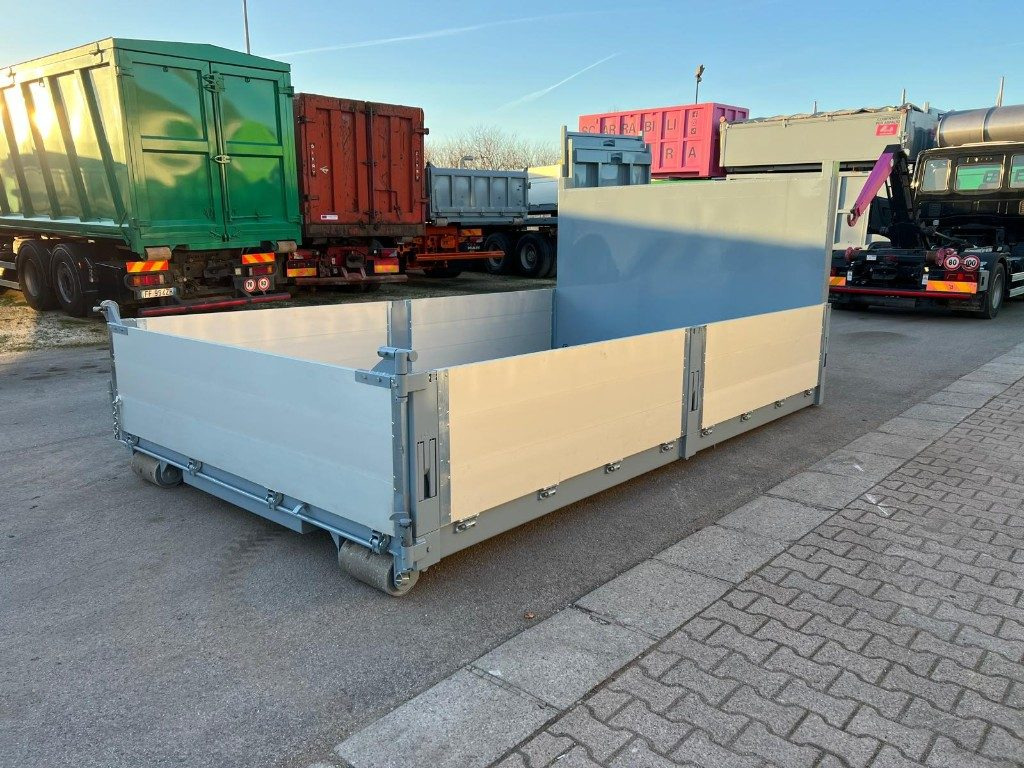 CONTAINER SCARRABILE NUOVO A PIANALE CON SPONDE - Мултилифт контейнер: снимка 3 CONTAINER SCARRABILE NUOVO A PIANALE CON SPONDE - Мултилифт контейнер: снимка 3
