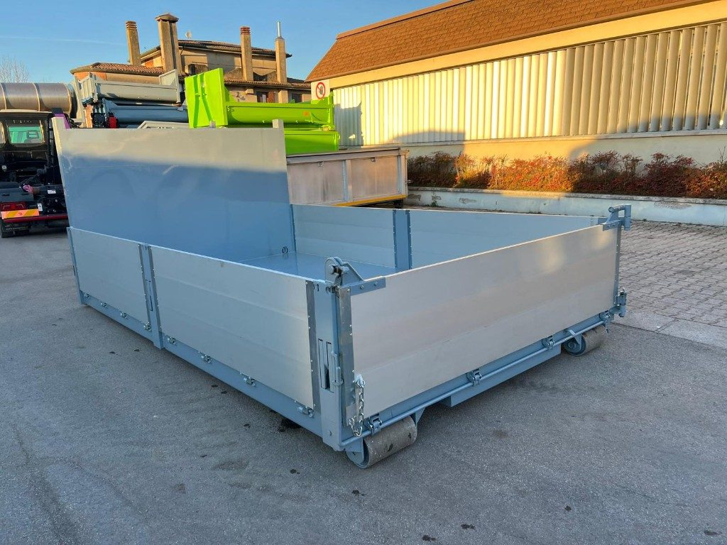CONTAINER SCARRABILE NUOVO A PIANALE CON SPONDE - Мултилифт контейнер: снимка 4 CONTAINER SCARRABILE NUOVO A PIANALE CON SPONDE - Мултилифт контейнер: снимка 4