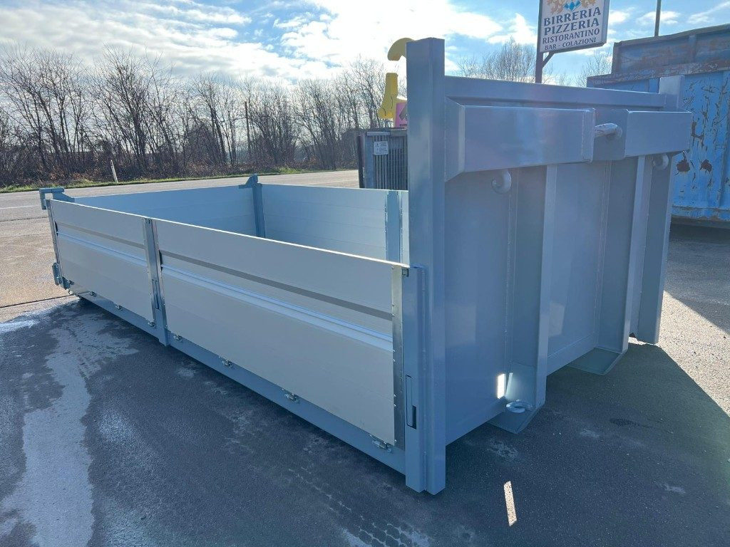 CONTAINER SCARRABILE NUOVO A PIANALE CON SPONDE - Мултилифт контейнер: снимка 2 CONTAINER SCARRABILE NUOVO A PIANALE CON SPONDE - Мултилифт контейнер: снимка 2