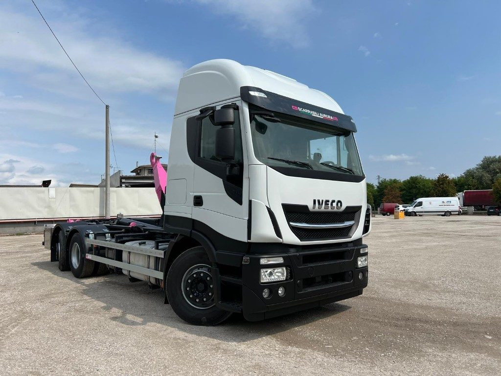 IVECO STRALIS 510 SCARRABILE - Мултилифт с кука камион: снимка 1 IVECO STRALIS 510 SCARRABILE - Мултилифт с кука камион: снимка 1
