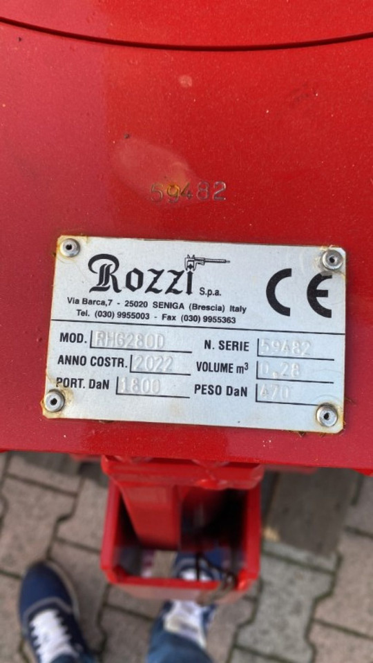 POLIPO MARCA ROZZI A 6 PALE PIU ROTORE ROZZI - Грайфер: снимка 2 POLIPO MARCA ROZZI A 6 PALE PIU ROTORE ROZZI - Грайфер: снимка 2