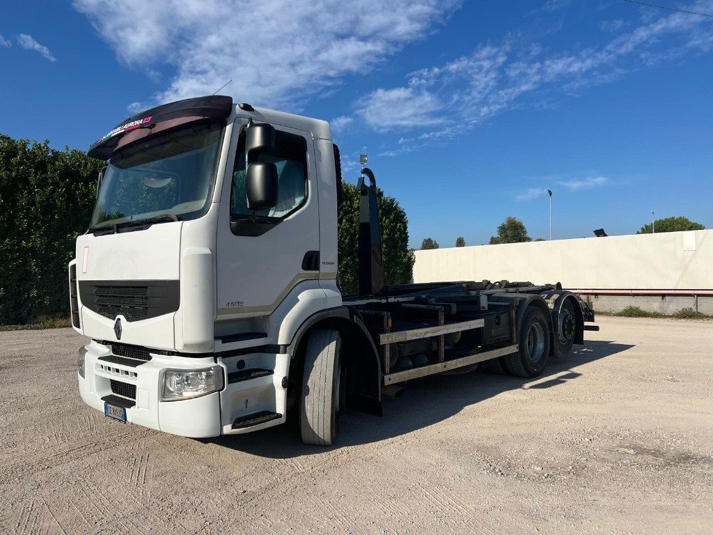 RENAULT PREMIUM 450 SCARRABILE FULL PNEUMATICO - Мултилифт с кука камион: снимка 2 RENAULT PREMIUM 450 SCARRABILE FULL PNEUMATICO - Мултилифт с кука камион: снимка 2