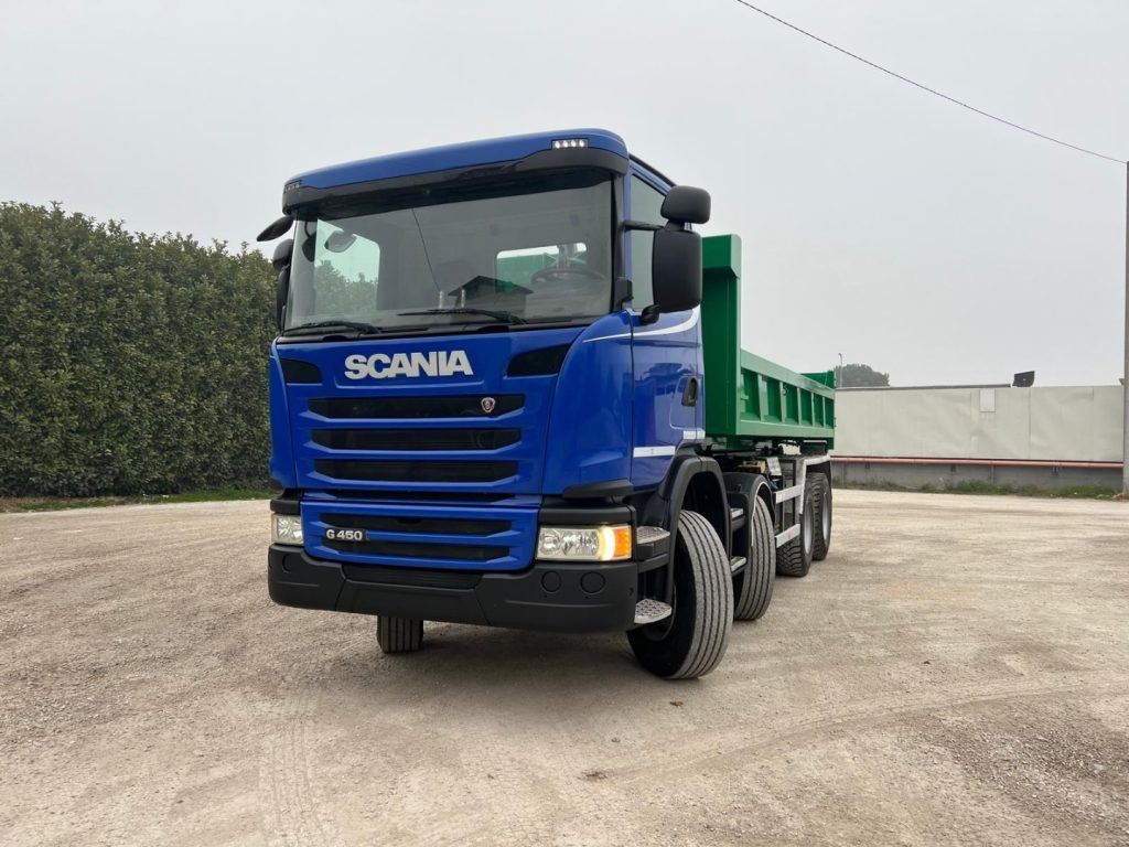SCANIA G450 SCARRABILE - Мултилифт с кука камион: снимка 2 SCANIA G450 SCARRABILE - Мултилифт с кука камион: снимка 2