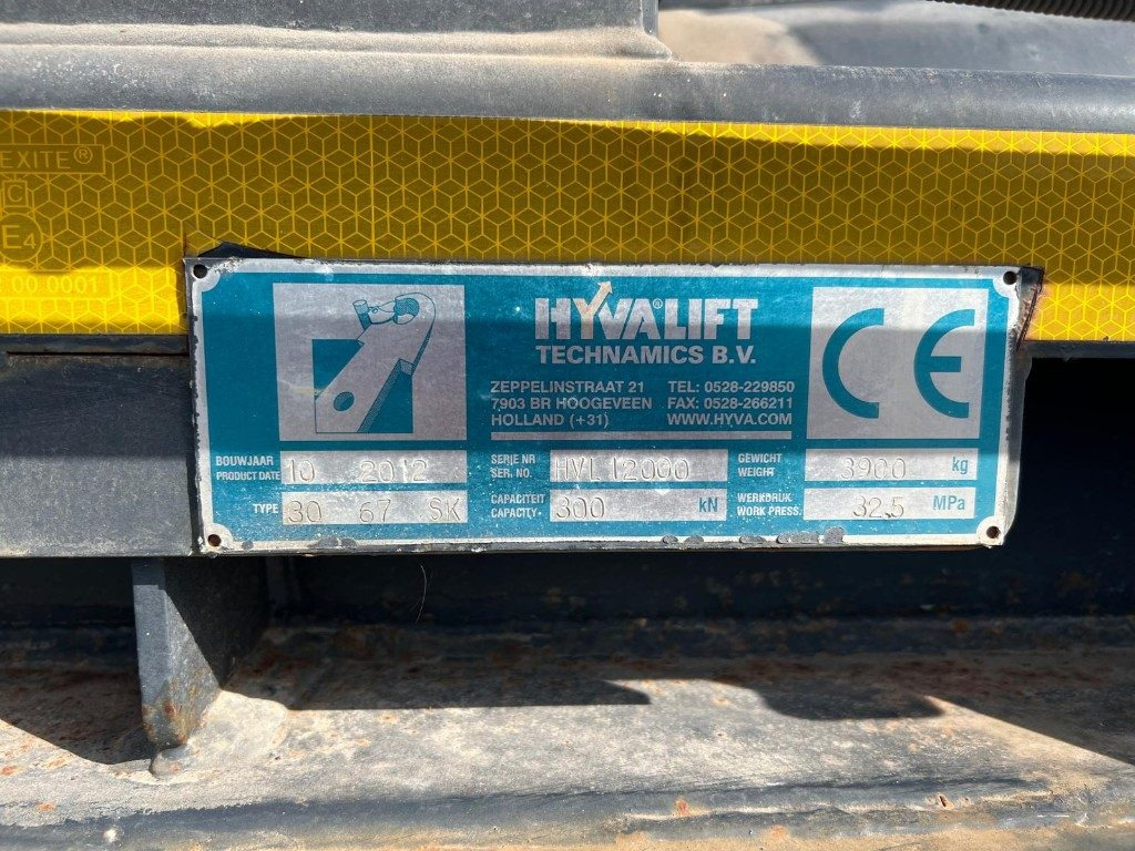 Контейнеровоз/ Сменна каросерия полуремарке TECNOKAR SEMIRIMORCHIO TECNOKAR SCARRABILE CON GRU: снимка 8