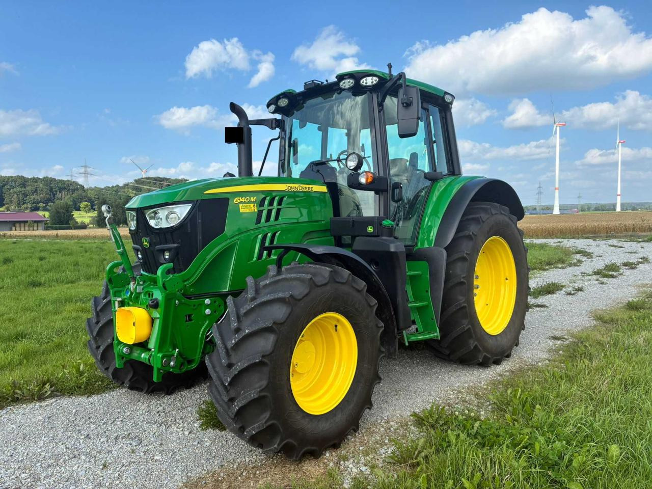 John Deere 6140M - Трактор: снимка 1 John Deere 6140M - Трактор: снимка 1