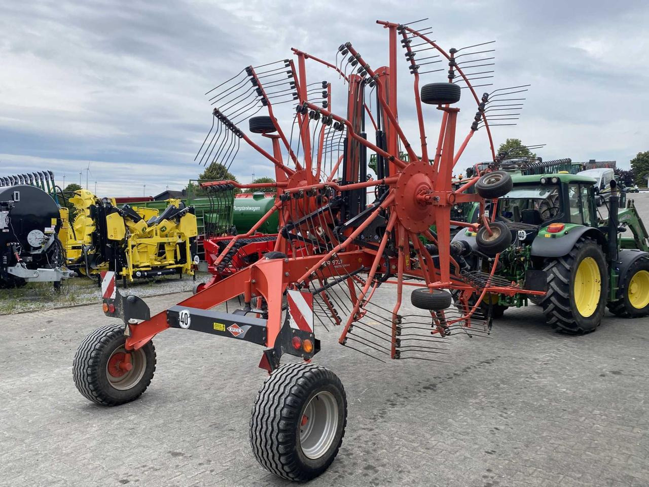 Kuhn GA 8731 - Гребло/ Сенообръщачка: снимка 5 Kuhn GA 8731 - Гребло/ Сенообръщачка: снимка 5