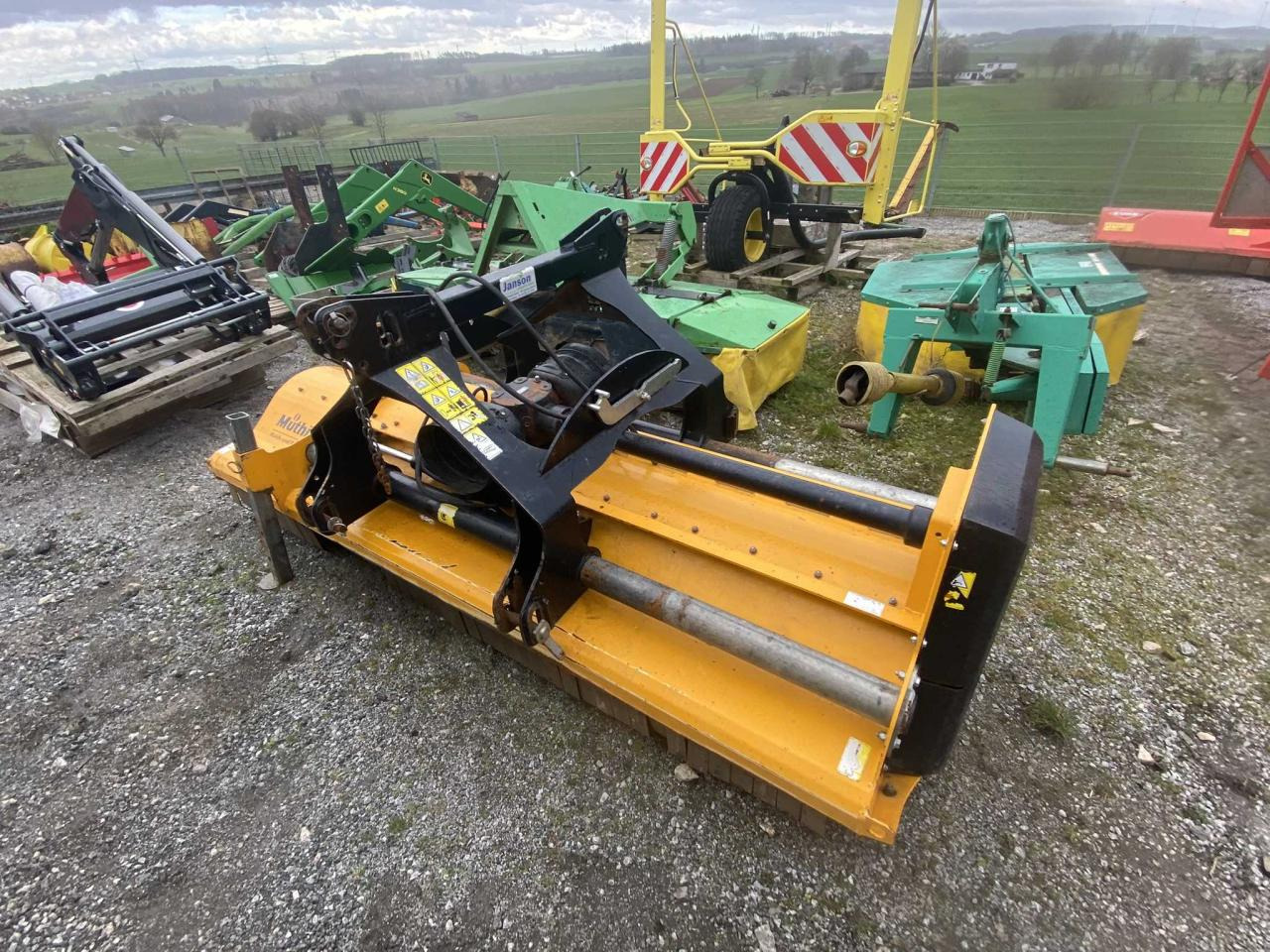Müthing MU280 - Косачка-шредер: снимка 2 Müthing MU280 - Косачка-шредер: снимка 2
