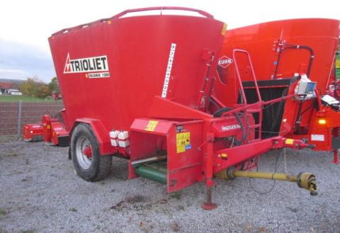 Trioliet SM2-1200VL - Миксер-вагон: снимка 2 Trioliet SM2-1200VL - Миксер-вагон: снимка 2