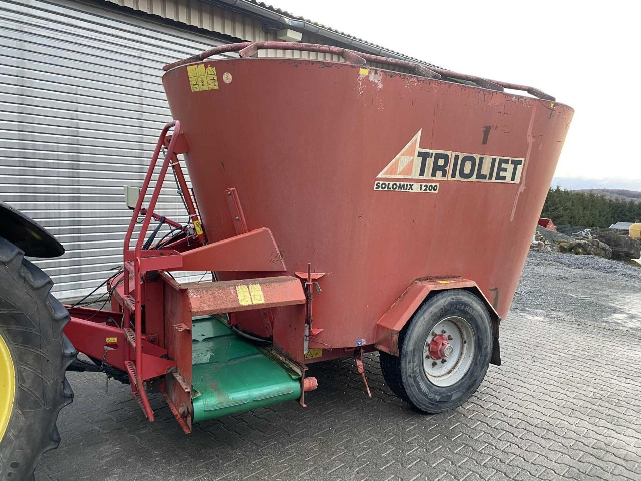 Trioliet SM2-1200VL - Миксер-вагон: снимка 1 Trioliet SM2-1200VL - Миксер-вагон: снимка 1