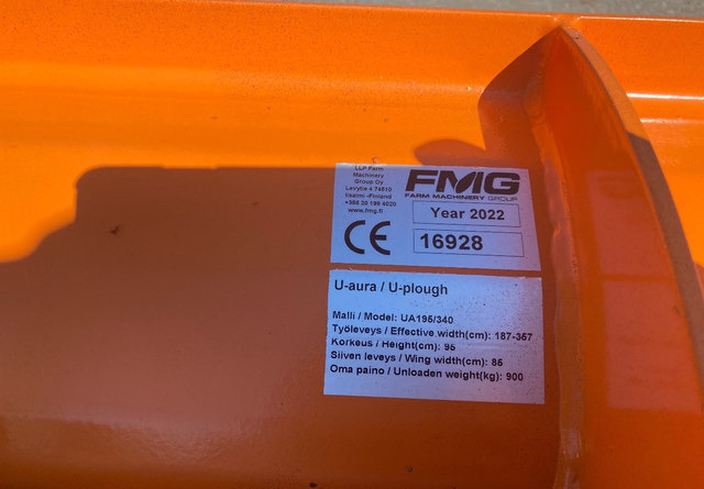 FMGUA195/340 - Гребло за сняг: снимка 3 FMGUA195/340 - Гребло за сняг: снимка 3