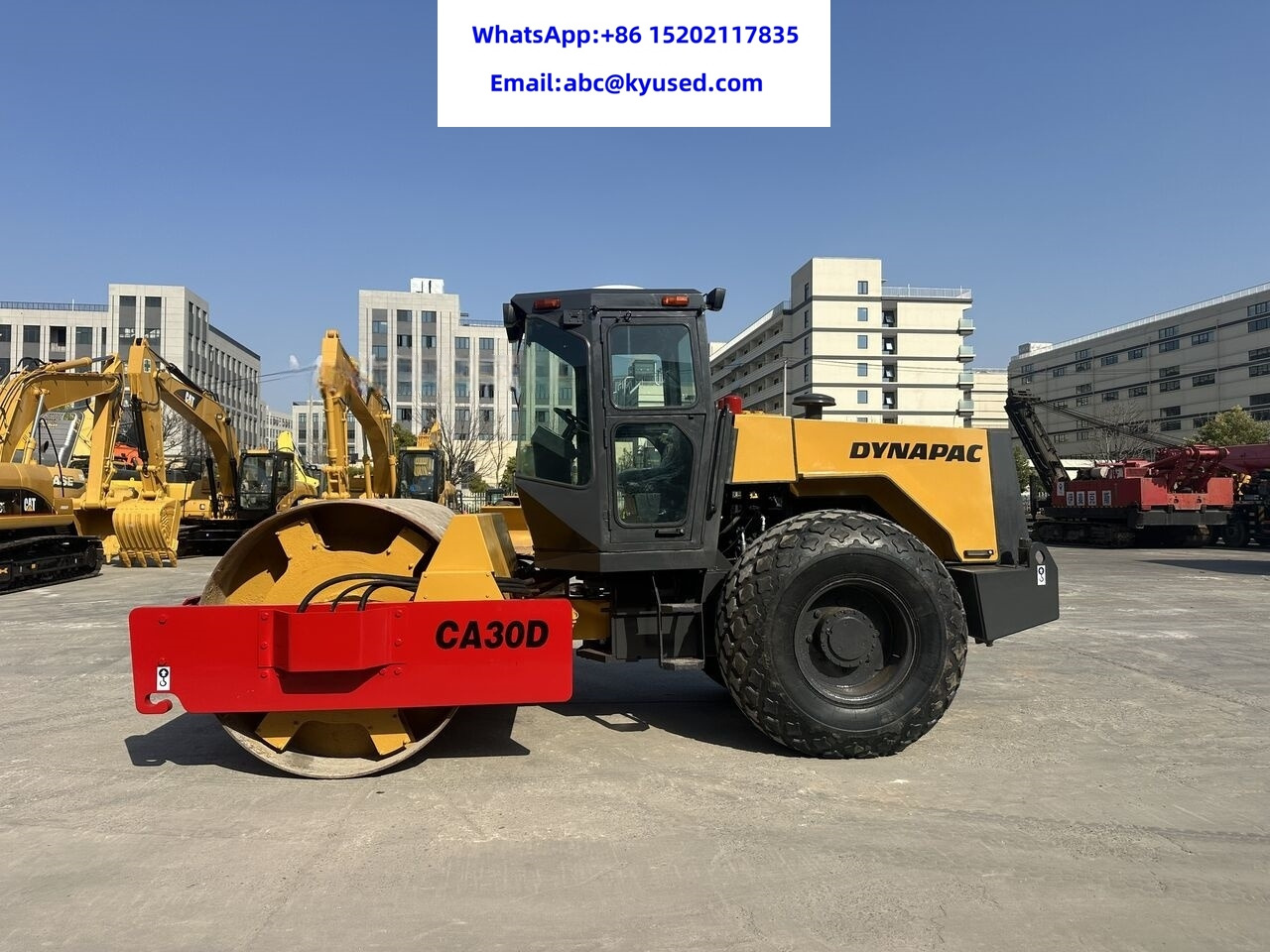 DYNAPAC CA30D CA251D CA250D CA25 CA301D DYNAPAC ROAD ROLLER - Пътен валяк: снимка 1 DYNAPAC CA30D CA251D CA250D CA25 CA301D DYNAPAC ROAD ROLLER - Пътен валяк: снимка 1