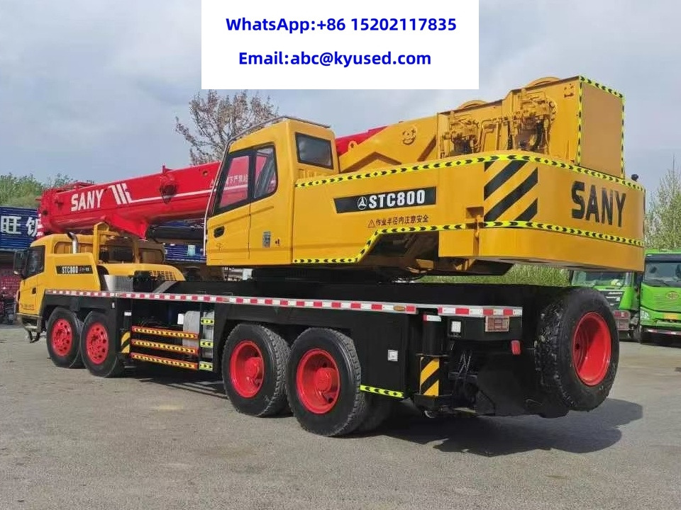 SANY STC800 STC750 STC1000 STC500 STC250 STC130 STC1600 STC1800 - Автокран: снимка 4 SANY STC800 STC750 STC1000 STC500 STC250 STC130 STC1600 STC1800 - Автокран: снимка 4