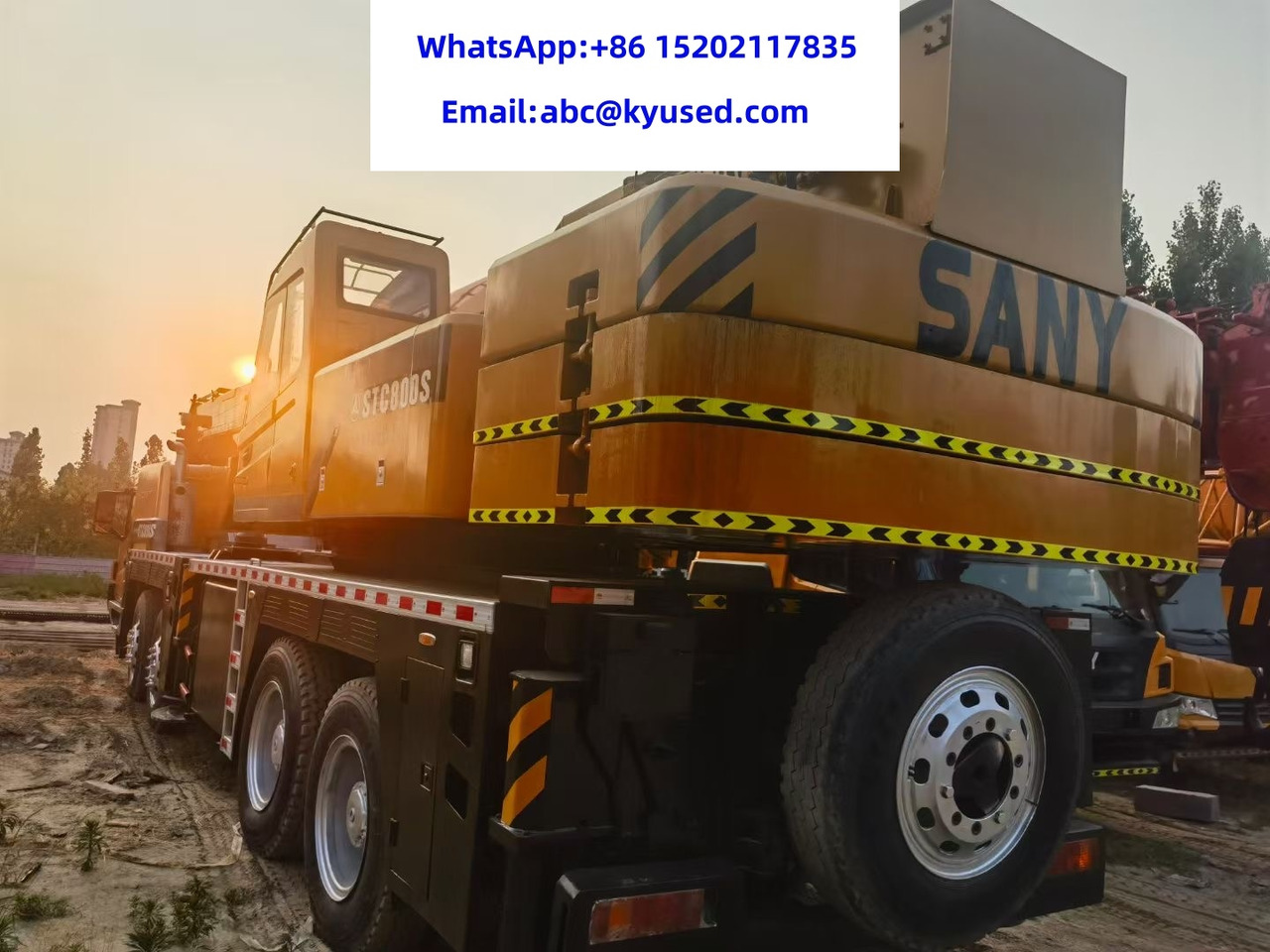 SANY STC800 STC750S STC500S STC1000 STC1600 STC1800 80 TON TRUCK CRANE - Автокран: снимка 3 SANY STC800 STC750S STC500S STC1000 STC1600 STC1800 80 TON TRUCK CRANE - Автокран: снимка 3