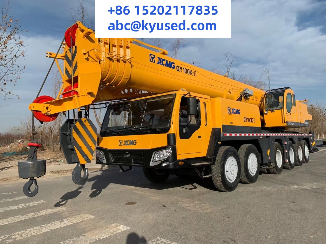 XCMG 100Ton QY100K - Автокран: снимка 1 XCMG 100Ton QY100K - Автокран: снимка 1