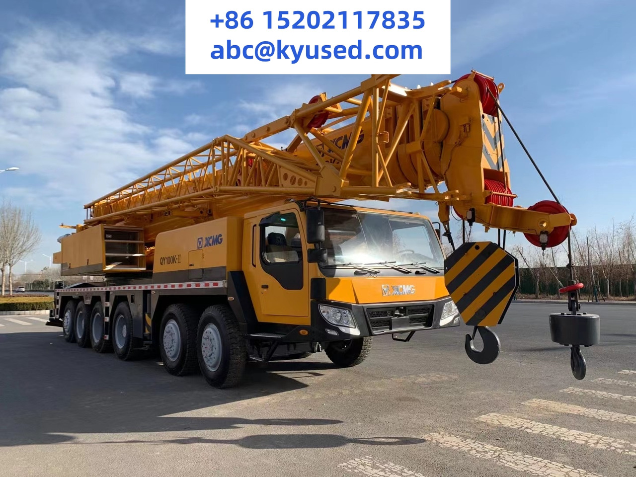 XCMG QY100K 100T - Автокран: снимка 4 XCMG QY100K 100T - Автокран: снимка 4