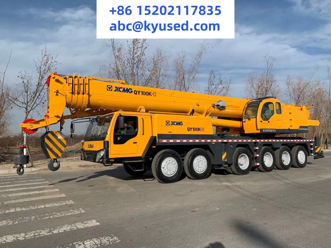 XCMG QY100K 100T - Автокран: снимка 1 XCMG QY100K 100T - Автокран: снимка 1