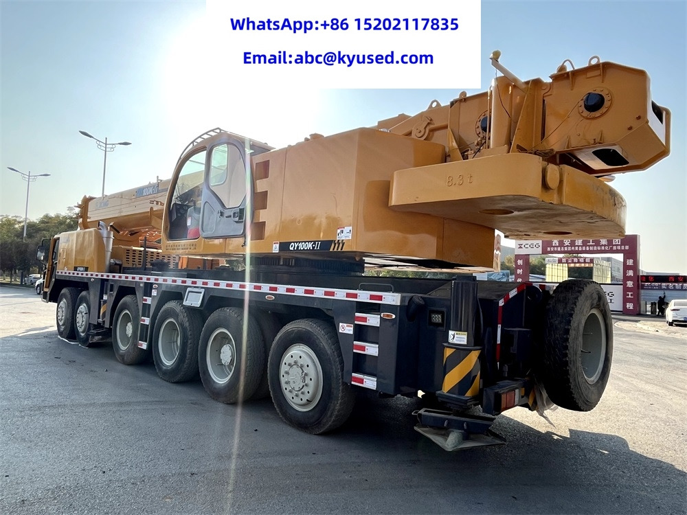 XCMG QY100K XCT100 100Ton crane - Автокран: снимка 4 XCMG QY100K XCT100 100Ton crane - Автокран: снимка 4