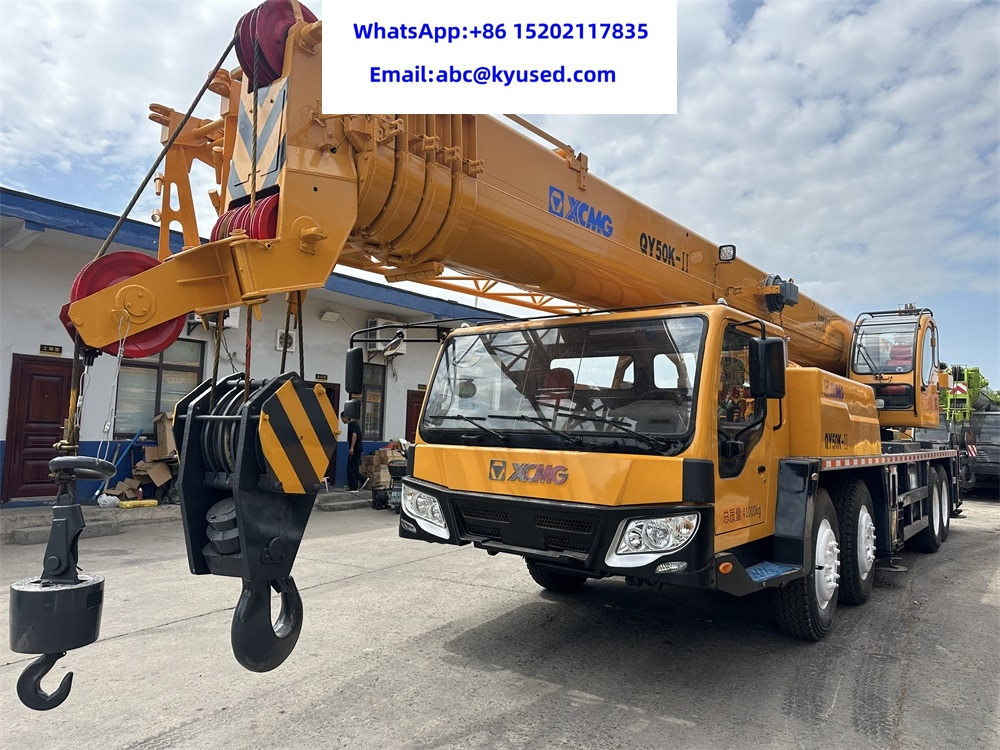 XCMG QY50K QY50K-2 QY55K XCT55 QY70K QY100K QY130K QY25K 25TON 30TON 50TON 35TON 70TON 100T 130T 160TON - Автокран: снимка 1 XCMG QY50K QY50K-2 QY55K XCT55 QY70K QY100K QY130K QY25K 25TON 30TON 50TON 35TON 70TON 100T 130T 160TON - Автокран: снимка 1