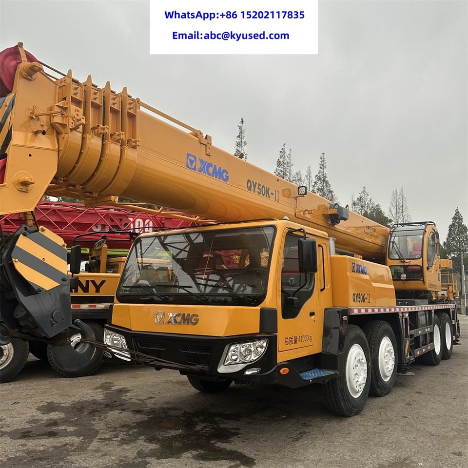 Автокран XCMG QY50K QY50K-2 QY70K QY25K5 QY30K QY35K QY40K 25TON 30TON 35TON 40TON 50TON 60TON 70TON QY100K: снимка 6
