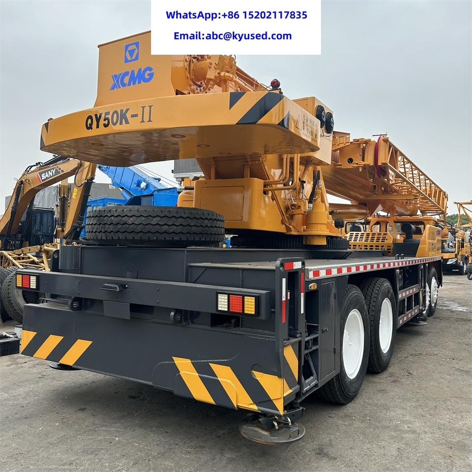 Автокран XCMG QY50K QY50K-2 QY70K QY25K5 QY30K QY35K QY40K 25TON 30TON 35TON 40TON 50TON 60TON 70TON QY100K: снимка 11