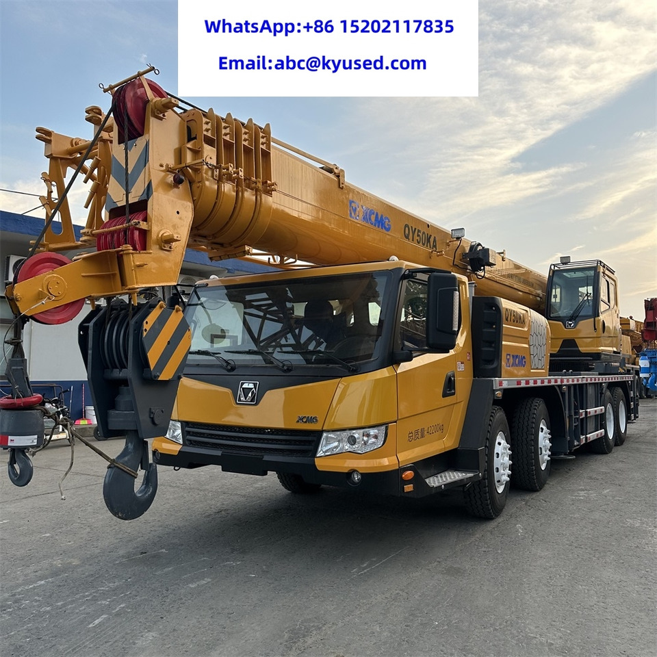 XCMG QY50KA QY50K XCT50 QY50KC QY50K-2 QY70K QY75K 50T 55T XCT55 70T - Автокран: снимка 1 XCMG QY50KA QY50K XCT50 QY50KC QY50K-2 QY70K QY75K 50T 55T XCT55 70T - Автокран: снимка 1