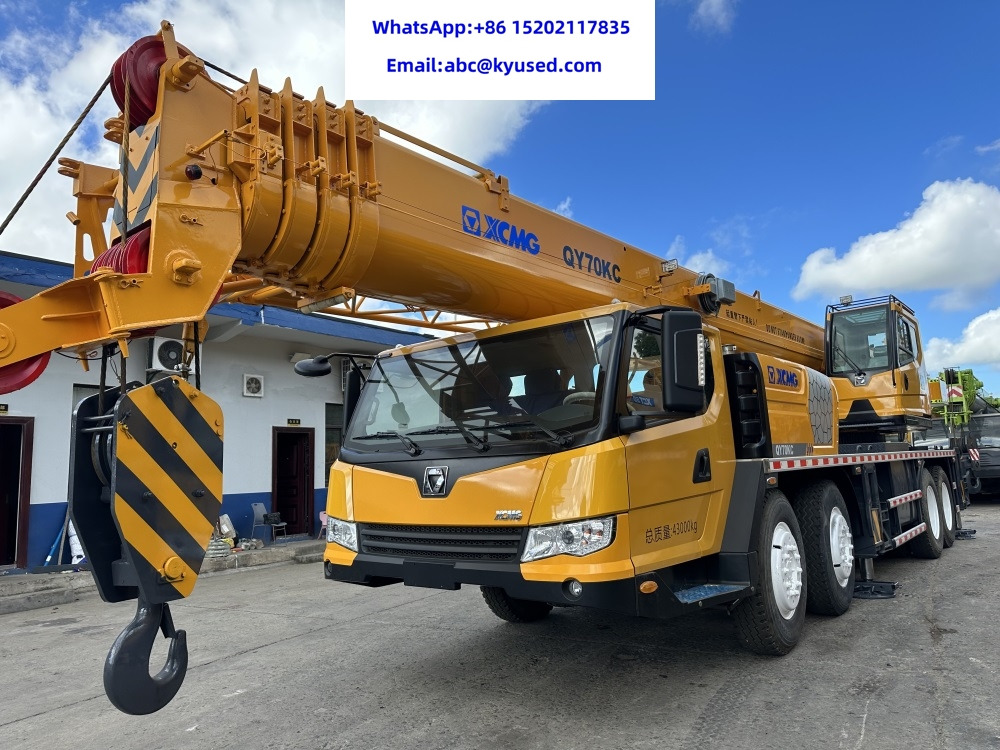 XCMG QY70KC QY70KA XCT70 XCT80 QY50KC QY50K QY70K XCT25L5 QY25K5 QY35K5 25TON 30TON 35TON 50TON 70TON 80TON 75TON TRUCK CRANE - Автокран: снимка 1 XCMG QY70KC QY70KA XCT70 XCT80 QY50KC QY50K QY70K XCT25L5 QY25K5 QY35K5 25TON 30TON 35TON 50TON 70TON 80TON 75TON TRUCK CRANE - Автокран: снимка 1