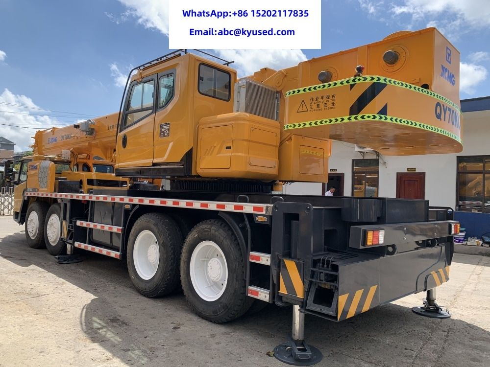 Автокран XCMG QY70KC XCT70 QY70KA 70TON 50TON 25TON 80TON: снимка 8