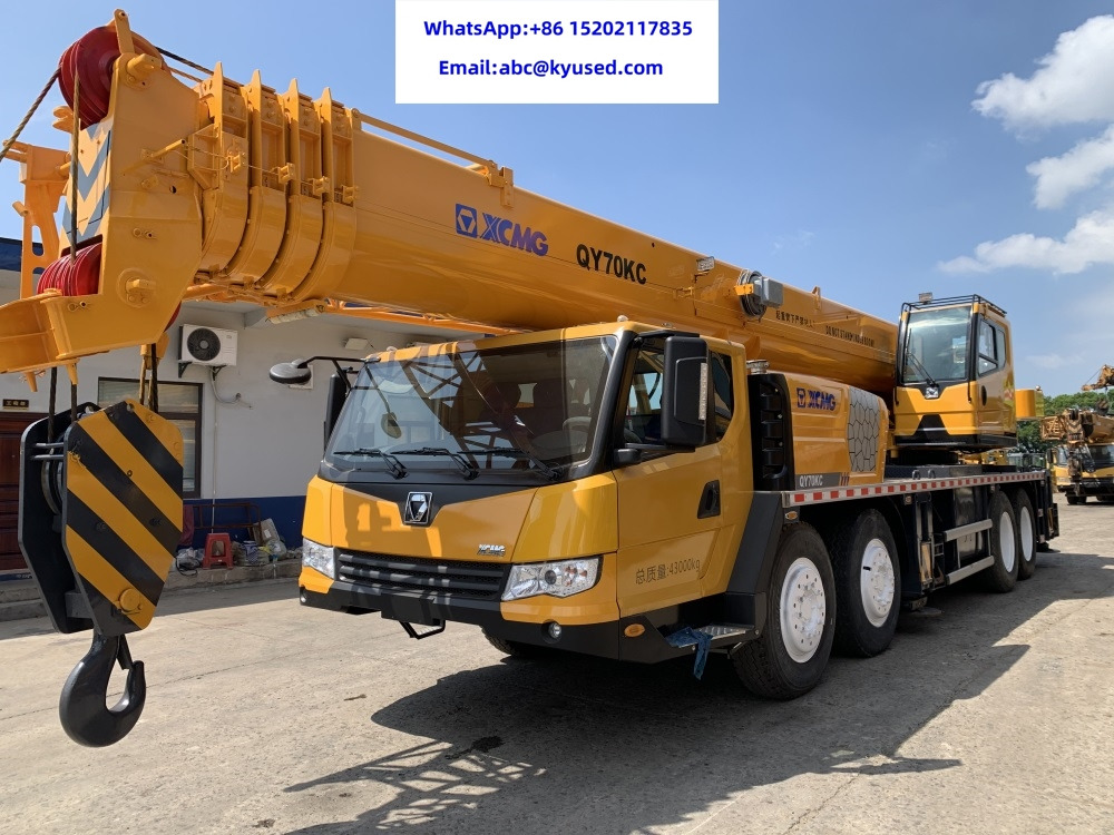 XCMG QY70KC XCT70 QY70KA XCT75 QY75K QY50KC 50ton 60ton 70ton 80ton truck mobile crane - Автокран: снимка 1 XCMG QY70KC XCT70 QY70KA XCT75 QY75K QY50KC 50ton 60ton 70ton 80ton truck mobile crane - Автокран: снимка 1