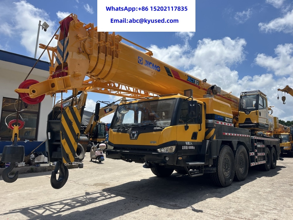 XCMG XCT80 XCT80L5 QY80K XCT85 XCT90 80TONS 85TON 90TON CRANE - Автокран: снимка 2 XCMG XCT80 XCT80L5 QY80K XCT85 XCT90 80TONS 85TON 90TON CRANE - Автокран: снимка 2