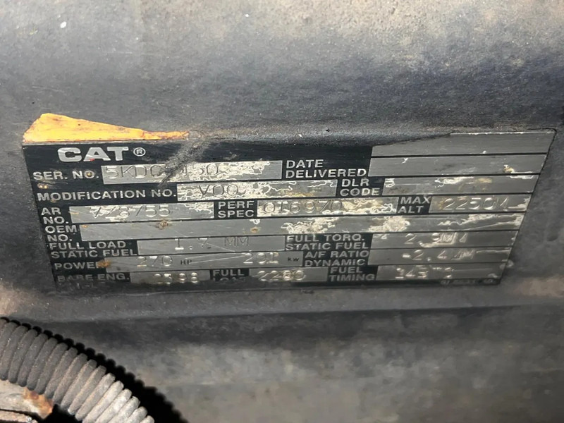 Двигател Caterpillar 3306 (EX-WATERCANON VEHICLE) (3x in Stock): снимка 11