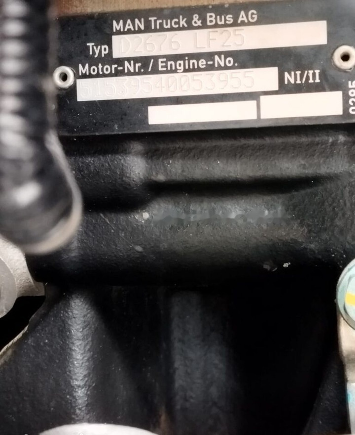 MAN D2676 LF25 MAN TGA, TGS, TGX - Двигател за Камион: снимка 2 MAN D2676 LF25 MAN TGA, TGS, TGX - Двигател за Камион: снимка 2