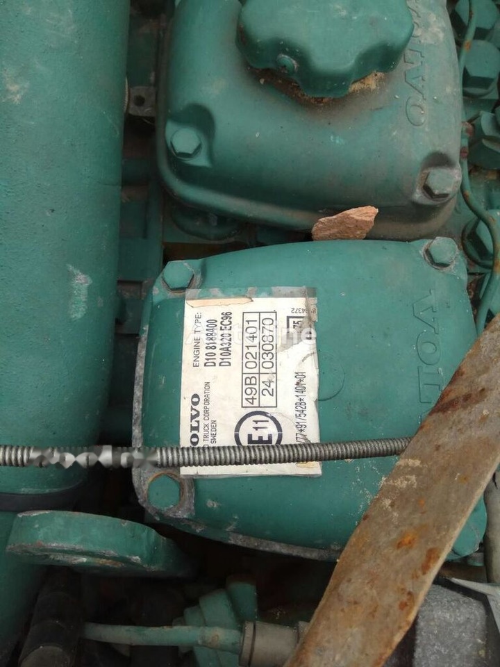 Volvo D10A 320 Volvo FL FM - Двигател за Камион: снимка 4 Volvo D10A 320 Volvo FL FM - Двигател за Камион: снимка 4