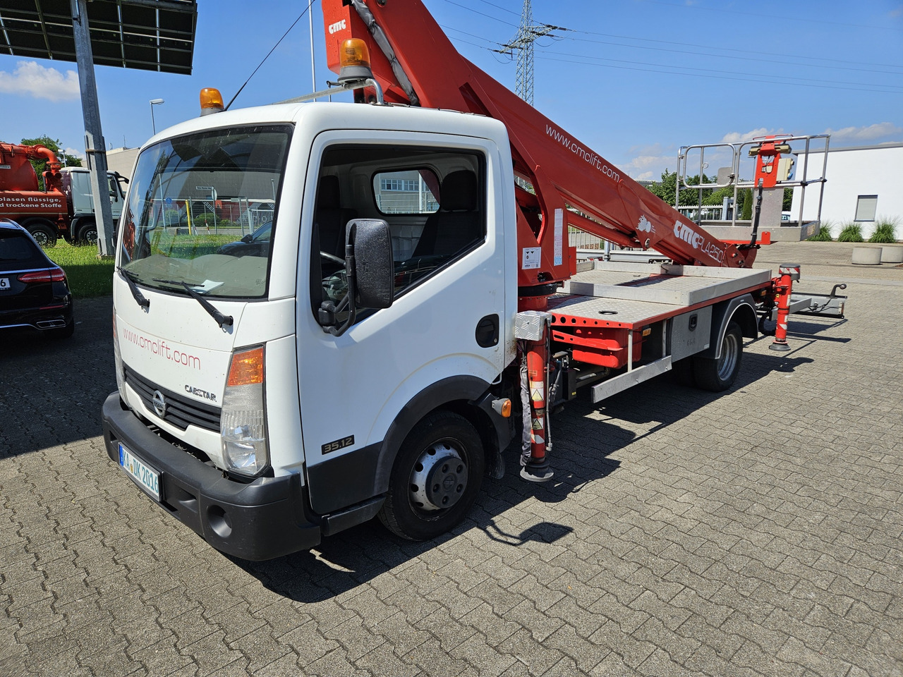 Nissan Cabstar CMC PLA 250 - 25m TOP nur 420 Stunden! - Автовишка: снимка 2 Nissan Cabstar CMC PLA 250 - 25m TOP nur 420 Stunden! - Автовишка: снимка 2