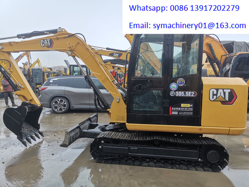 Caterpillar 305.5E2 - Верижен багер: снимка 2 Caterpillar 305.5E2 - Верижен багер: снимка 2