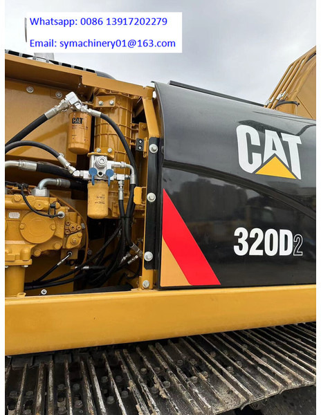 Верижен багер Caterpillar 320D2: снимка 6