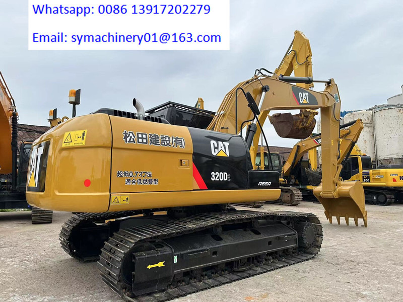Верижен багер Caterpillar 320D2: снимка 7