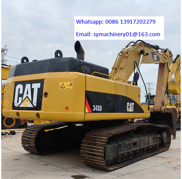 Верижен багер Caterpillar 345D: снимка 12