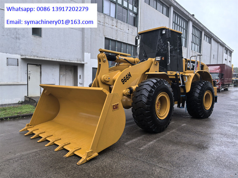 Caterpillar 966H - Колесен товарач: снимка 4 Caterpillar 966H - Колесен товарач: снимка 4